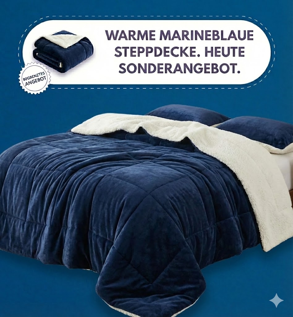 LUXUS WENDE-SHERPA-BETTDECKE